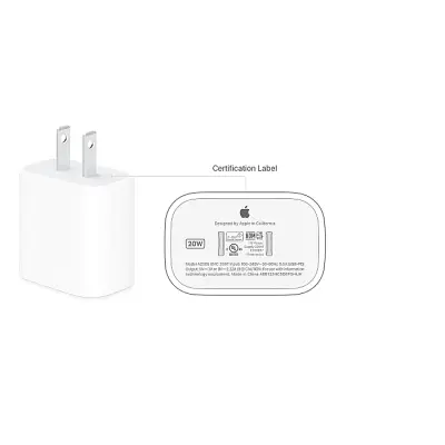 Apple 20W Type-C Power Adapter US – White